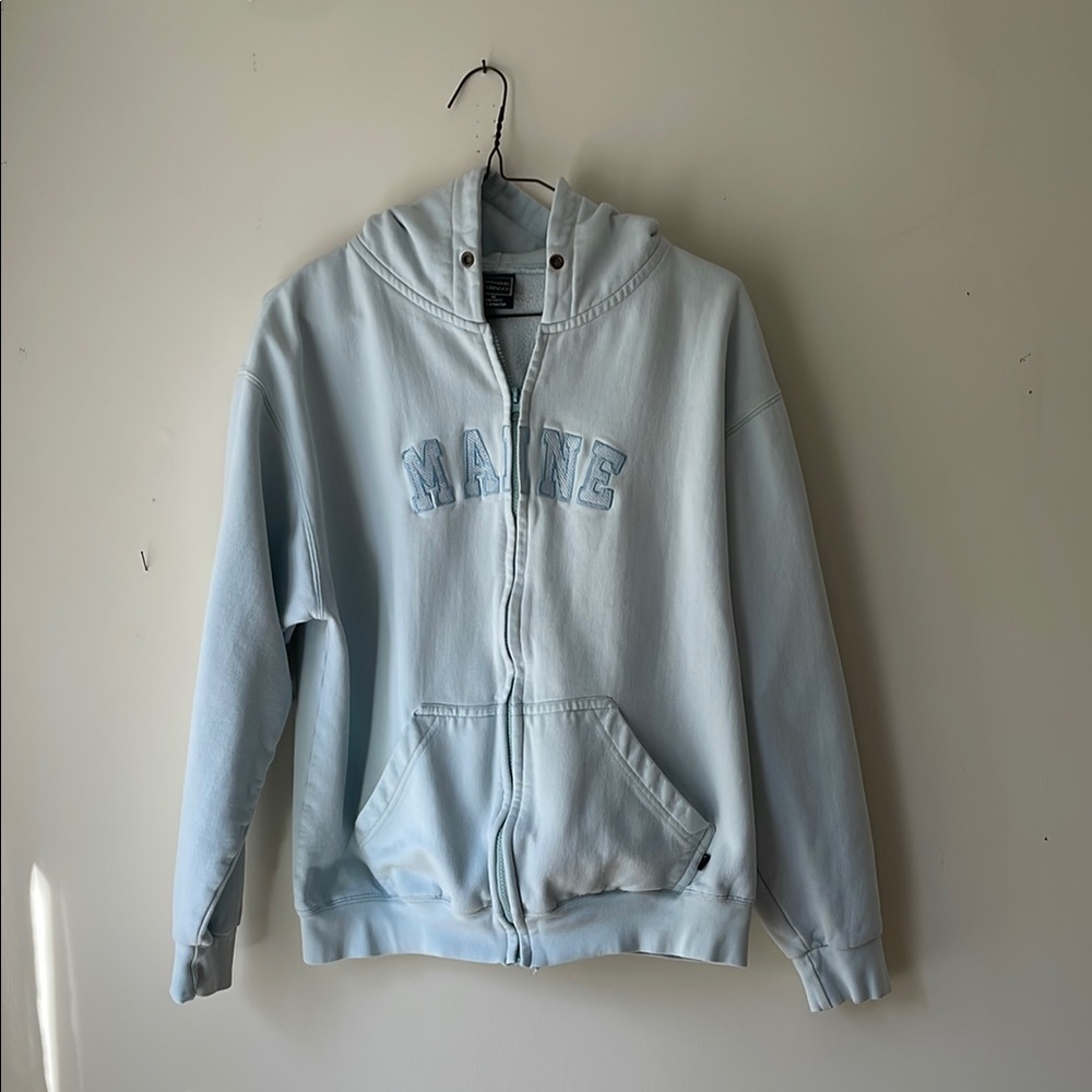 Maine Embroidered Hoodie